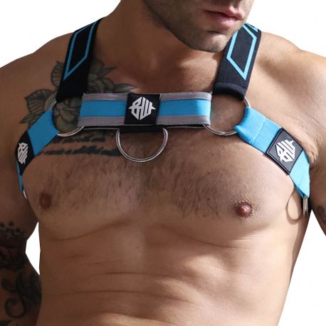  Akira Body Harness - Aqua Blue