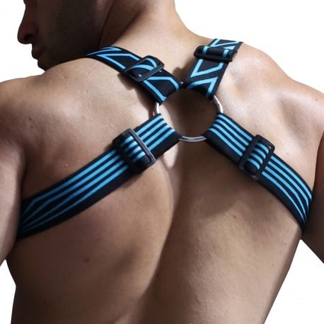  Akira Body Harness - Aqua Blue