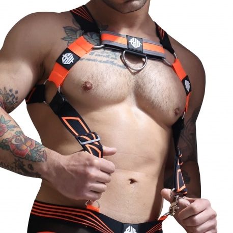  Akira Body Harness - Neon Orange