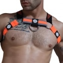  Harnais Body Akira Orange Fluo