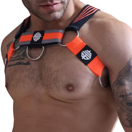  Akira Body Harness - Neon Orange