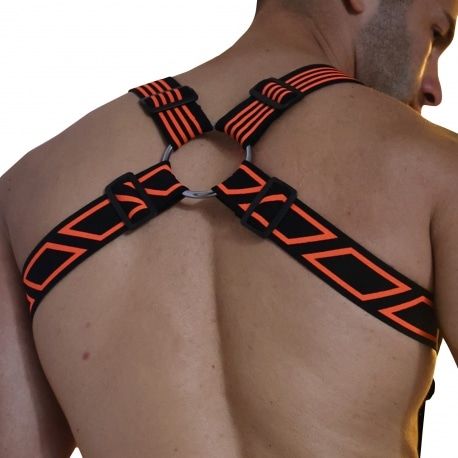  Akira Body Harness - Neon Orange