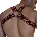  Harnais Body Akira Orange Fluo