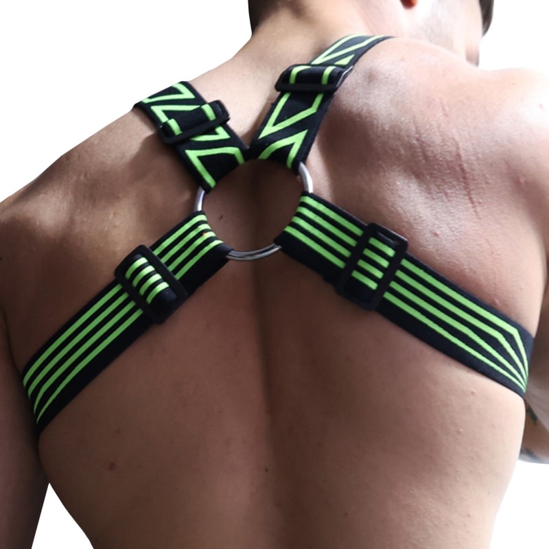  Akira Body Harness - Neon Yellow
