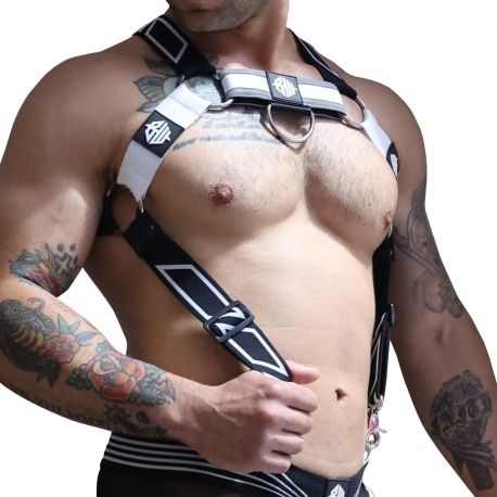  Akira Body Harness - White