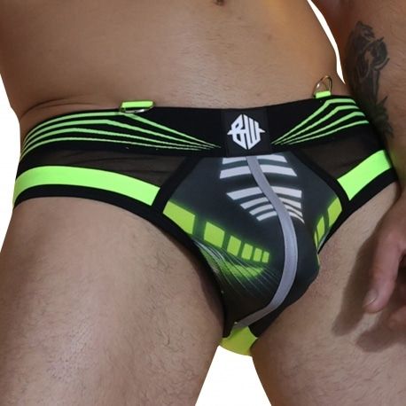 Akira Briefs - Neon Yellow
