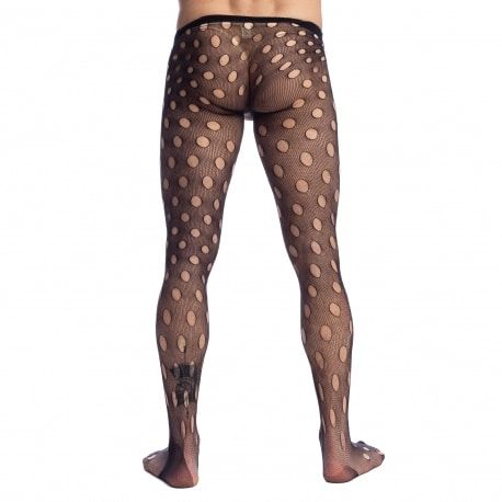 L'Homme invisible Collants Soleta Noirs