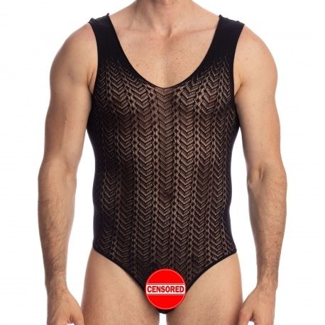 L'Homme invisible Body String Adriel Noir
