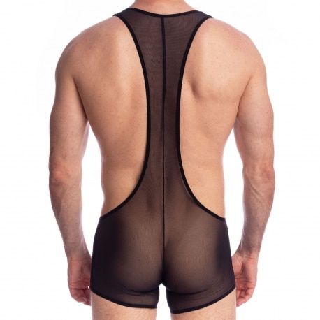 test Sheer Sensations Singlet - Black