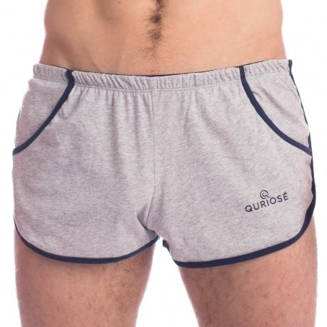 test Short Split Swing It Gris Chiné