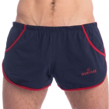 test Swing It Split Shorts - Navy
