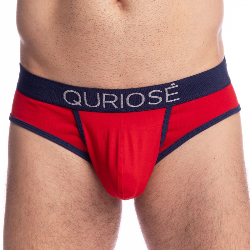  Let Me Out Cotton Briefs - Red