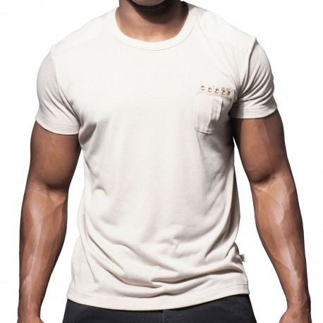 Andrew Christian T-Shirt Bohème Beige