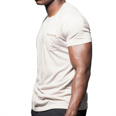 Andrew Christian T-Shirt Bohème Beige