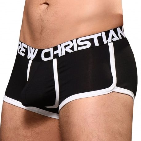 Andrew Christian Boxer CoolFlex Modal Active Show-It Noir