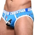 Andrew Christian Slip Almost Naked Cock Bleu