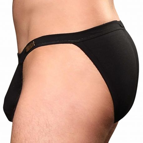 Andrew Christian Almost Naked Sex Bamboo Tanga Briefs - Black