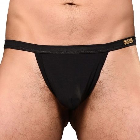 Andrew Christian String Almost Naked Sex Bambou Noir