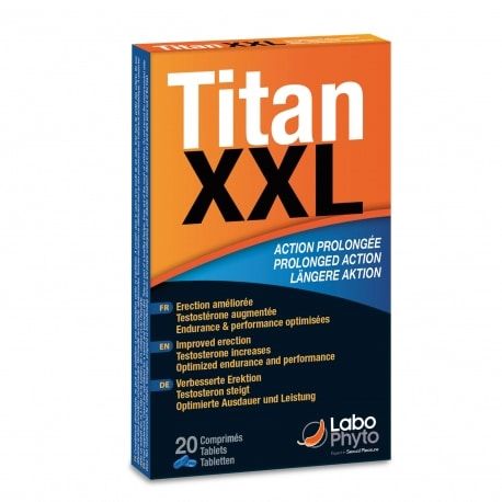 Labophyto Titan XXL Action Prolongée - 20 Comprimés