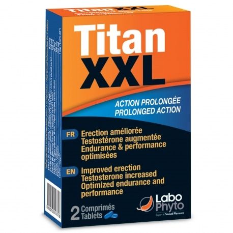 Labophyto Titan XXL Action Prolongée - 2 Comprimés