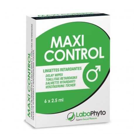 Labophyto MaxiControl Lingettes Retardantes - 6 Lingettes 2,5 ml