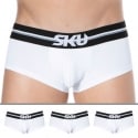 SKU Lot de 3 Shorties First Coton Blancs