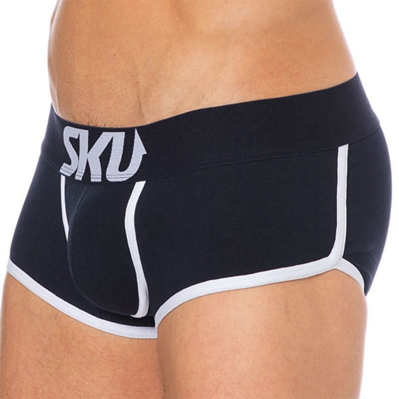 SKU Shorty Logo Coton Bleu Marine
