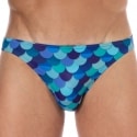  Scales Swim Briefs - Blue