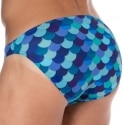  Scales Swim Briefs - Blue