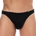 HOM Premium Cotton Comfort Micro Briefs - Black