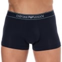 Emporio Armani Yarn Dyed Cotton Boxer Briefs - Navy