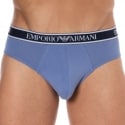 Emporio Armani Slip Core Logoband Coton Bleu Oxford