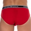 Emporio Armani Slip Core Logoband Coton Rouge