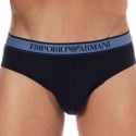 Emporio Armani Slip Core Logoband Coton Bleu Marine