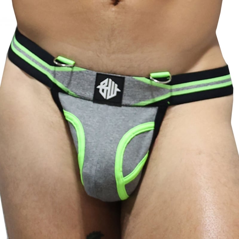  String New Wave Gris - Vert Fluo