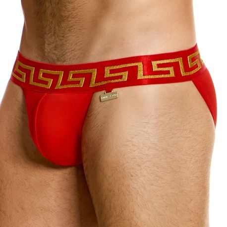 Modus Vivendi Slip Tanga Meander Rouge