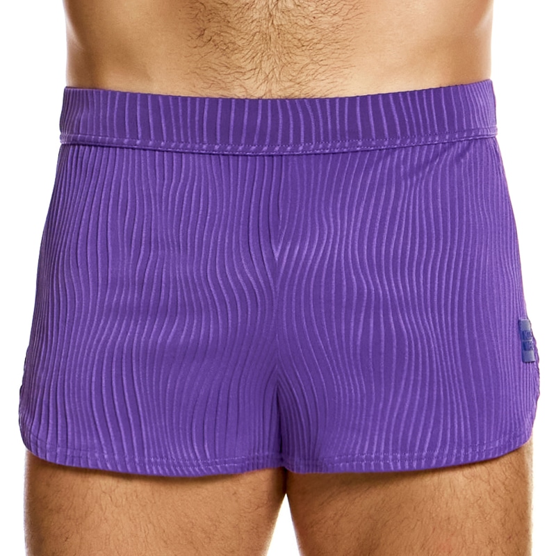 Modus Vivendi Curved Jogging Shorts - Purple