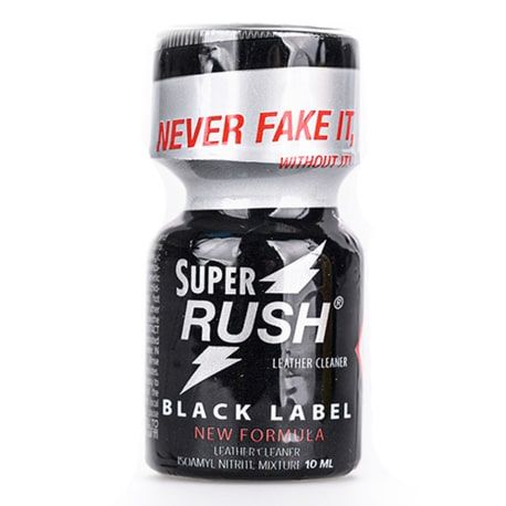  Poppers Super Rush Black Label Amyle - 10 ml