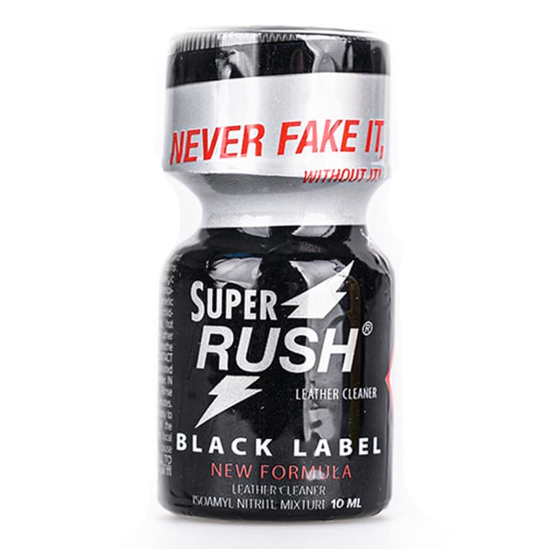  Poppers Super Rush Black Label Amyle - 10 ml
