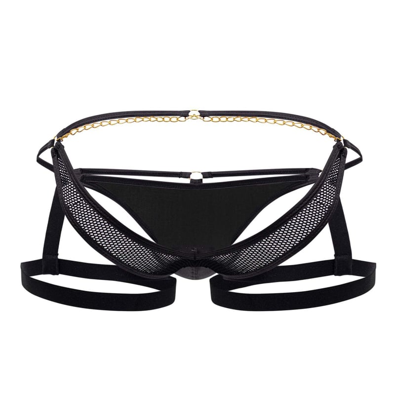  Jock Strap Jarretière Noir
