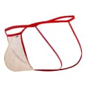  Micro Lace Jockstrap - Beige