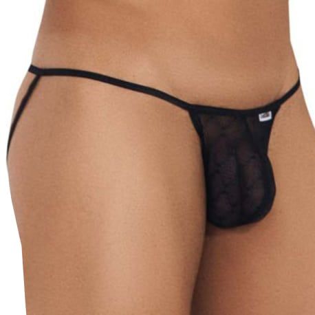  Micro Lace Jockstrap - Black