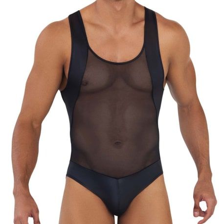  Work-N-Out Bodysuit - Black
