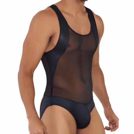  Work-N-Out Bodysuit - Black