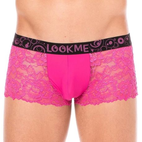 Lookme Boxer Dentelle Magenta