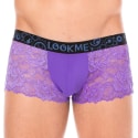 Lookme Boxer Dentelle Violet