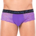 Lookme Shorty Dentelle Violet