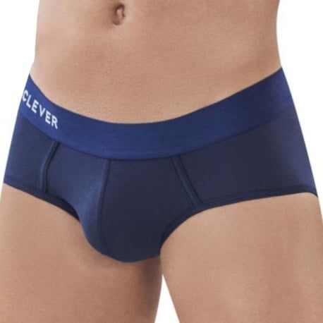  Caribbean Cotton Briefs - Navy