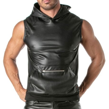 TOF Paris Veste à Capuche Kinky Noire