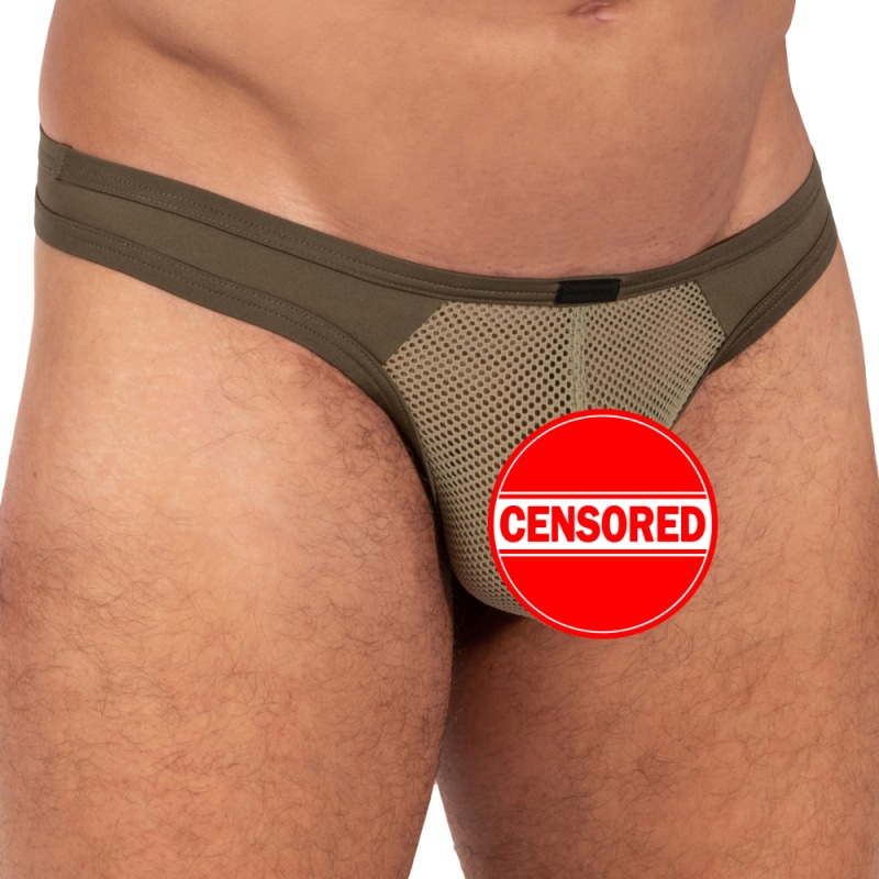 Manstore M2334 Tower Thong - Khaki